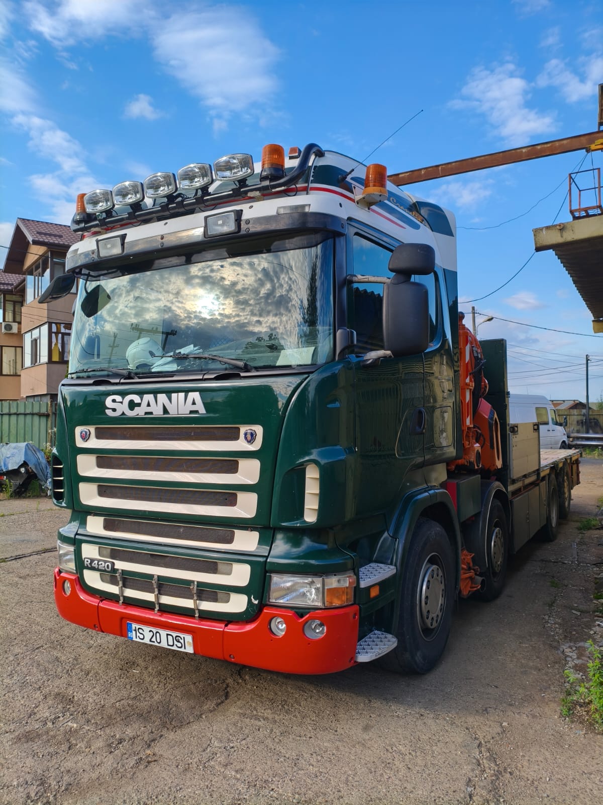 Cabină Scania R420 Craneliner IS 20 DSI